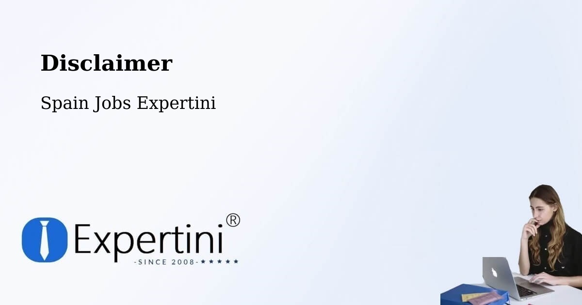 Disclaimer – Cádiar - Spain Jobs Expertini
